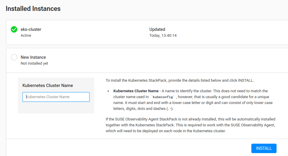 SUSE Cloud Observability - Post Install